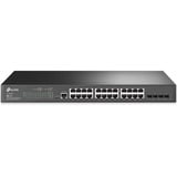 TP-Link Omada SG3428 switch di rete Gestito L2/L3 Gigabit Ethernet (10/100/1000) 1U Nero, Interruttore Gestito, L2/L3, Gigabit Ethernet (10/100/1000), Montaggio rack, 1U