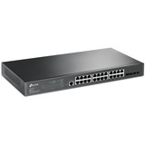 TP-Link Omada SG3428 switch di rete Gestito L2/L3 Gigabit Ethernet (10/100/1000) 1U Nero, Interruttore Gestito, L2/L3, Gigabit Ethernet (10/100/1000), Montaggio rack, 1U