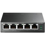 TP-Link TL-SG1005LP switch di rete Non gestito Gigabit Ethernet (10/100/1000) Supporto Power over Ethernet (PoE) Nero, Interruttore Nero, Non gestito, Gigabit Ethernet (10/100/1000), Supporto Power over Ethernet (PoE), Montabile a parete