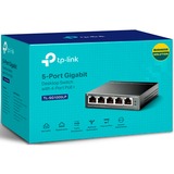 TP-Link TL-SG1005LP switch di rete Non gestito Gigabit Ethernet (10/100/1000) Supporto Power over Ethernet (PoE) Nero, Interruttore Nero, Non gestito, Gigabit Ethernet (10/100/1000), Supporto Power over Ethernet (PoE), Montabile a parete