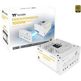 Thermaltake Dockpower FI 1000W Neve, Alimentatore PC bianco