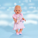 ZAPF Creation BABY born Night Gown 43cm, Accessori della bambola BABY born Night Gown 43cm, Indumenti da notte per bambola, 3 anno/i