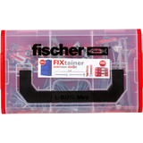 fischer FixTainer - DuoPower/DuoTec + viti, Tassello grigio chiaro/Rosso