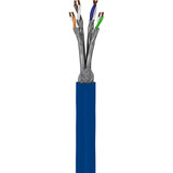 goobay Cavo di rete Cat.7a S/FTP (PiMF) Dca blu