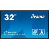 iiyama LH3260HS-B1AG visualizzatore di messaggi Pannello A digitale 80 cm (31.5") LED Wi-Fi 500 cd/m² Full HD Nero Processore integrato Android 11 24/7, Public Display Nero, Pannello A digitale, 80 cm (31.5"), LED, 1920 x 1080 Pixel, Wi-Fi, 24/7