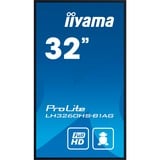 iiyama LH3260HS-B1AG visualizzatore di messaggi Pannello A digitale 80 cm (31.5") LED Wi-Fi 500 cd/m² Full HD Nero Processore integrato Android 11 24/7, Public Display Nero, Pannello A digitale, 80 cm (31.5"), LED, 1920 x 1080 Pixel, Wi-Fi, 24/7