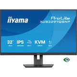 iiyama ProLite XUB3297QSNP-B1 Monitor PC 81,3 cm (32") 2560 x 1440 Pixel Quad HD LED Nero, Monitor LED Nero (opaco), 81,3 cm (32"), 2560 x 1440 Pixel, Quad HD, LED, 1 ms, Nero