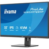 iiyama ProLite XUB3297QSNP-B1 Monitor PC 81,3 cm (32") 2560 x 1440 Pixel Quad HD LED Nero, Monitor LED Nero (opaco), 81,3 cm (32"), 2560 x 1440 Pixel, Quad HD, LED, 1 ms, Nero