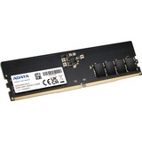 ADATA AD5U48008G-S memoria 8 GB 1 x 8 GB DDR5 288-pin DIMM Data Integrity Check (verifica integrità dati) Nero, 8 GB, 1 x 8 GB, DDR5, 4800 MHz, 288-pin DIMM