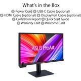 ASUS ProArt PA24US Monitor PC 59,9 cm (23.6") 3840 x 2160 Pixel 4K Ultra HD LCD Nero, Monitor LED Nero, 59,9 cm (23.6"), 3840 x 2160 Pixel, 4K Ultra HD, LCD, 5 ms, Nero