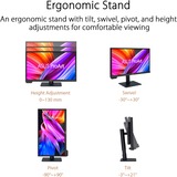 ASUS ProArt PA24US Monitor PC 59,9 cm (23.6") 3840 x 2160 Pixel 4K Ultra HD LCD Nero, Monitor LED Nero, 59,9 cm (23.6"), 3840 x 2160 Pixel, 4K Ultra HD, LCD, 5 ms, Nero