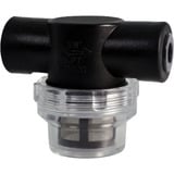 Alphacool Filtro antiparticolato in linea ES 2x G1/4" femmina Nero/trasparente