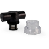 Alphacool Filtro antiparticolato in linea ES 2x G1/4" femmina Nero/trasparente