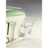 Ariete 1389 Macchina da Caffè Espresso di Design - per Polvere e cialde ESE - filtro 1 e 2 tazze - Montalatte - 850 Watt - Linea Vintage - Verde, Macchina per espresso beige/verde chiaro, Macchina per espresso, 0,9 L, Caffè macinato, Cialde caffè, 850 W, Verde