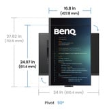 BenQ RD280UA Monitor PC 71,6 cm (28.2") 3840 x 2560 Pixel 4K Ultra HD Nero, Monitor LED Nero, 71,6 cm (28.2"), 3840 x 2560 Pixel, 4K Ultra HD, 5 ms, Nero