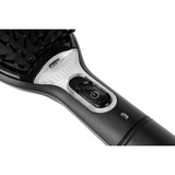 Braun Satin Hair 7 Adulto Spazzola piatta Nero 1 pz, Pennello Nero/Verde, Adulto, Spazzola piatta, Nero, Monocromatico, 235 mm, 68 mm