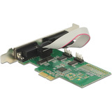 DeLOCK Scheda PCI Express x1 a 4 x Seriale RS-232, Scheda di interfaccia 