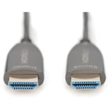 Digitus Cavo ibrido in fibra ottica HDMI AOC, UHD 8K Nero