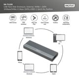 Digitus DA-71156 USB M.2 SSD, Disk enclosure alluminio
