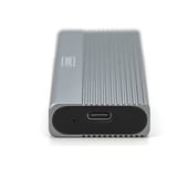 Digitus DA-71156 USB M.2 SSD, Disk enclosure alluminio