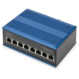 Digitus DN-651121 switch di rete Gigabit Ethernet (10/100/1000) Supporto Power over Ethernet (PoE) Nero, Blu, Interruttore Gigabit Ethernet (10/100/1000), Supporto Power over Ethernet (PoE), Montabile a parete