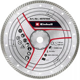 EINHELL Disco da taglio turbo diamantato, Ø 300 x 25,4 x 3,6mm, Lama 