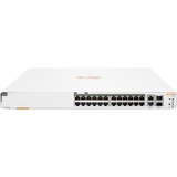 Hewlett Packard Enterprise Aruba Instant On 1960 24G 20p Class4 4p Class6 PoE 2XGT 2SFP+ 370W Gestito L2+ Gigabit Ethernet (10/100/1000) Supporto Power over Ethernet (PoE) 1U Bianco, Interruttore Gestito, L2+, Gigabit Ethernet (10/100/1000), Supporto Power over Ethernet (PoE), Montaggio rack, 1U