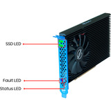 HighPoint Rocket 7604A PCIe Gen5 x16 a 4-M.2x4 NVMe RAID, Scheda RAID 