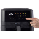 Hisense Friggitrice ad aria HAF2100DCD, Friggitrice ad aria calda Nero