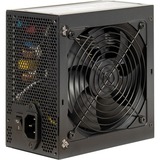 Inter-Tech Argus BPS-600 alimentatore per computer 600 W 20+4 pin ATX ATX Nero, Alimentatore PC Nero, 600 W, 100 - 240 V, 47 - 63 Hz, 8/4 A, 100 W, 520 W