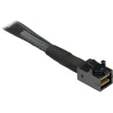 Inter-Tech Cavo SFF 8654-4i > SFF 8643 Nero