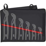KNIPEX Set di pinze Cobra, 5 pezzi, Set pinze rosso