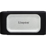 Kingston 4000G SSD portatile XS2000, Disco a stato solido argento/Nero, 4 TB, USB tipo-C, 3.2 Gen 2 (3.1 Gen 2), 2000 MB/s, Nero, Argento
