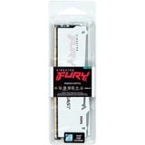 Kingston FURY FURY Beast 16GB 6000MT/s DDR5 CL30 DIMM White RGB EXPO, Memoria bianco, 16 GB, 1 x 16 GB, DDR5, 288-pin DIMM, Bianco