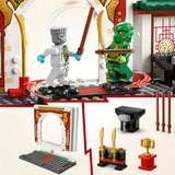LEGO NINJAGO 71831 Tempio dello Spinjitzu Ninja - Set Giocattolo con 4 Minifigure, Drago, Armi e Accessori, Giochi Bambini 4+, Giochi di costruzione Drago, Armi e Accessori, Giochi Bambini 4+, Set da costruzione, 4 anno/i, Plastica, 158 pz, 537 g