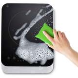 Medion LIFE Piastra a induzione MD 18490, Piastra riscaldante Nero/Bianco