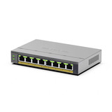 Netgear GS108EPP, Interruttore Non gestito, Gigabit Ethernet (10/100/1000), Full duplex, Supporto Power over Ethernet (PoE), Montaggio da desktop/parete