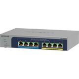 Netgear MS108EUP Gestito L2/L3 2.5G Ethernet (100/1000/2500) Supporto Power over Ethernet (PoE) Grigio, Interruttore grigio, Gestito, L2/L3, 2.5G Ethernet (100/1000/2500), Full duplex, Supporto Power over Ethernet (PoE)