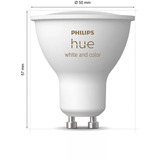 Philips Hue GU10 - faretto connesso, Lampada a LED Philips Hue White and Color ambiance GU10 - faretto connesso, Bluetooth/Zigbee, LED, GU10, GU10, 2000 K, 6500 K