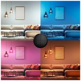 Philips Hue Tap dial switch, Pulsante Nero, Philips Tap dial switch, Wireless, Nero, Indipendente/a parete, IP20, Plastica, IP20