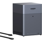 UGREEN DH4300 Plus NAS Mini Tower 8 GB LPPDDR4X UGOS Pro Grigio Nero, NAS, Mini Tower, 8 GB, LPPDDR4X, UGOS Pro, Grigio