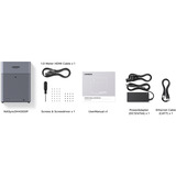 UGREEN DH4300 Plus NAS Mini Tower 8 GB LPPDDR4X UGOS Pro Grigio Nero, NAS, Mini Tower, 8 GB, LPPDDR4X, UGOS Pro, Grigio