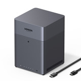 UGREEN DH4300 Plus NAS Mini Tower 8 GB LPPDDR4X UGOS Pro Grigio Nero, NAS, Mini Tower, 8 GB, LPPDDR4X, UGOS Pro, Grigio
