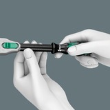 Wera 8100 SA/SC 2 Zyklop Set Cacciavite a cricchetto, Set di strumenti Nero/Verde, Nero/Verde