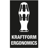 Wera Kraftform Kompakt Stubby Magazin RA 4, Set di bit Nero/Verde