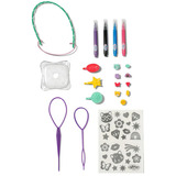 ZAPF Creation BABY born Styling Marker & Accessories, Accessori della bambola BABY born Styling Marker & Accessories, Testa di bambola per trucco/acconciatura, Femmina, 3 anno/i, Bambino/Bambina, Multicolore