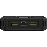 goobay Powerbank a ricarica rapida per esterni 20.000 mAh con solare Nero