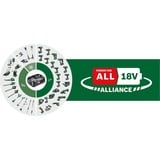 Bosch UniversalImpact 18V 1450 Giri/min Senza chiave 1,3 kg Nero, Verde, Rosso, Trapano avvitatore verde/Nero, Trapano con impugnatura a pistola, Senza chiave, Nero, Verde, Rosso, 1 cm, 1450 Giri/min, 3 cm
