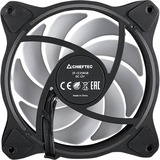 Chieftec ZF-1225RGB sistema di raffreddamento per computer Multicolore 1 pz, Ventola Multicolore