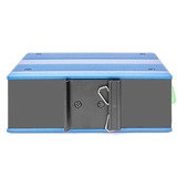 Digitus DN-650106 switch di rete Fast Ethernet (10/100) Nero, Blu, Interruttore Fast Ethernet (10/100), Full duplex, Montabile a parete
